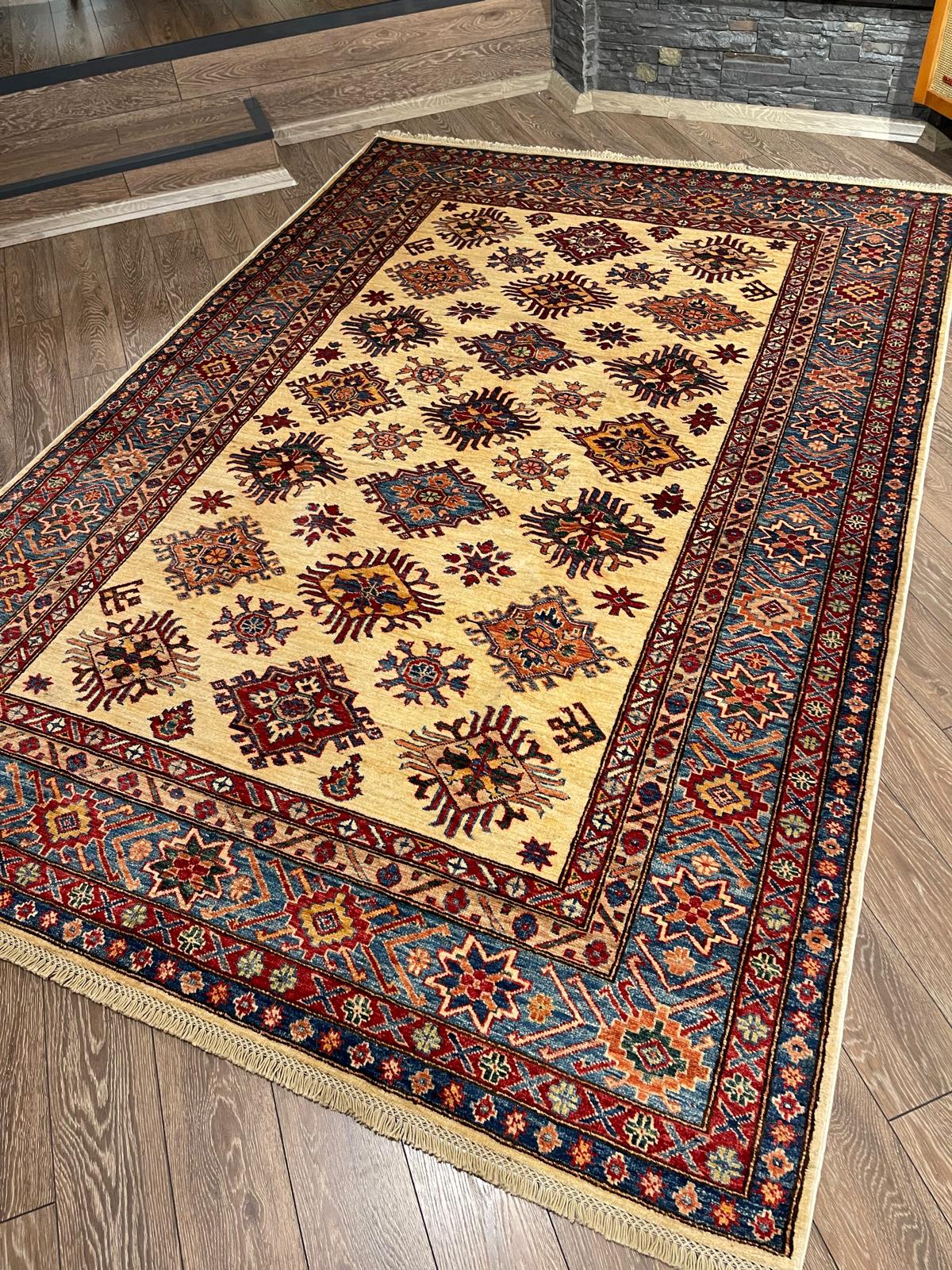 AFGHANISCHER ŞİRVANİ TEPPICH (Handgefertigtes Einzelstück)