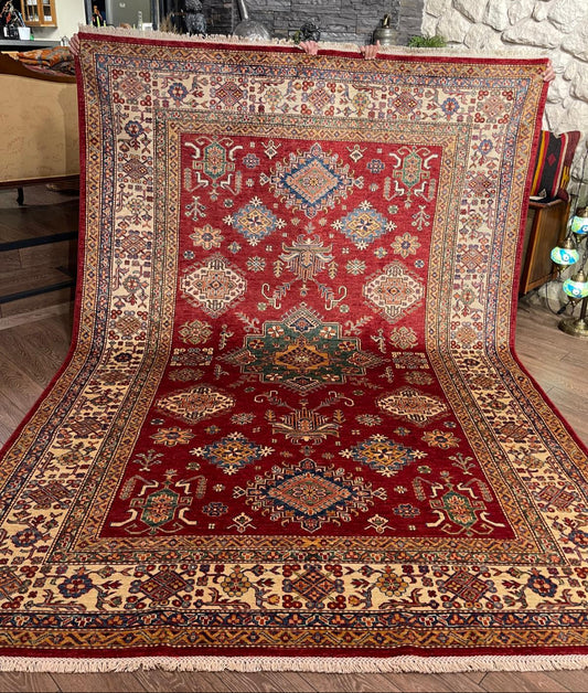 AFGHANISCHER ŞIRVANI TEPPICH (Handgefertigtes Einzelstück)