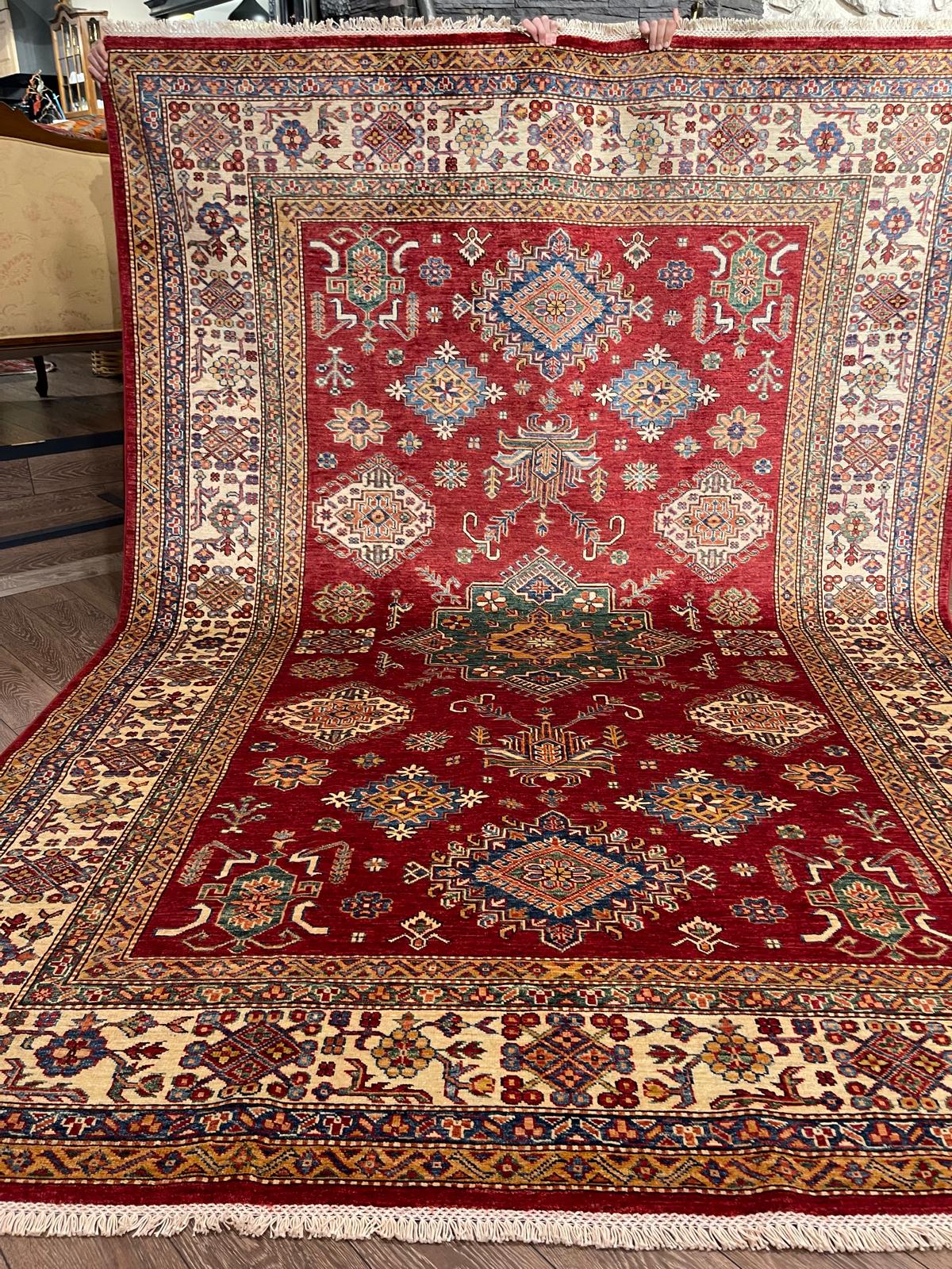 AFGHANISCHER ŞIRVANI TEPPICH (Handgefertigtes Einzelstück)