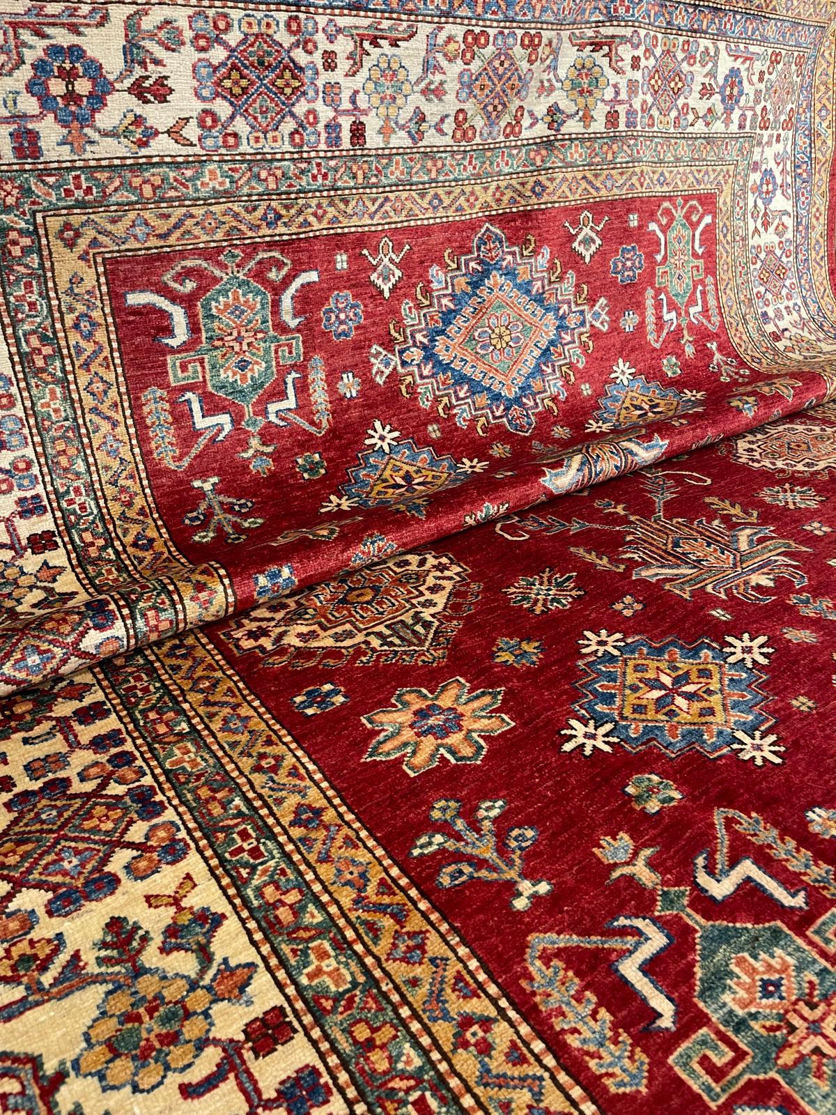 AFGHANISCHER ŞIRVANI TEPPICH (Handgefertigtes Einzelstück)