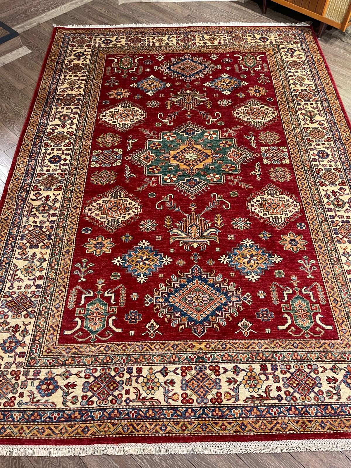 AFGHANISCHER ŞIRVANI TEPPICH (Handgefertigtes Einzelstück)