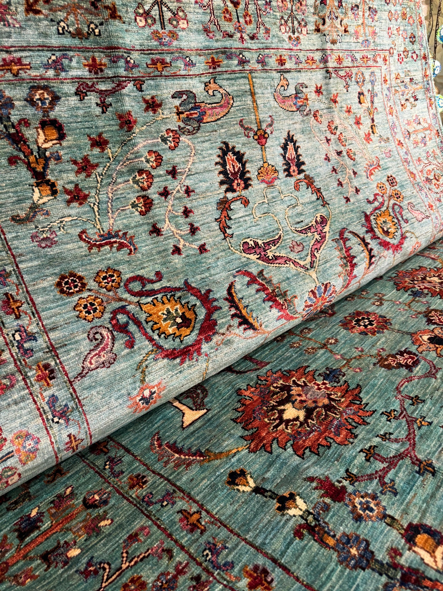 AFGHANISCHER HAYATI AGACI TEPPICH (Handgefertigtes Einzelstück)