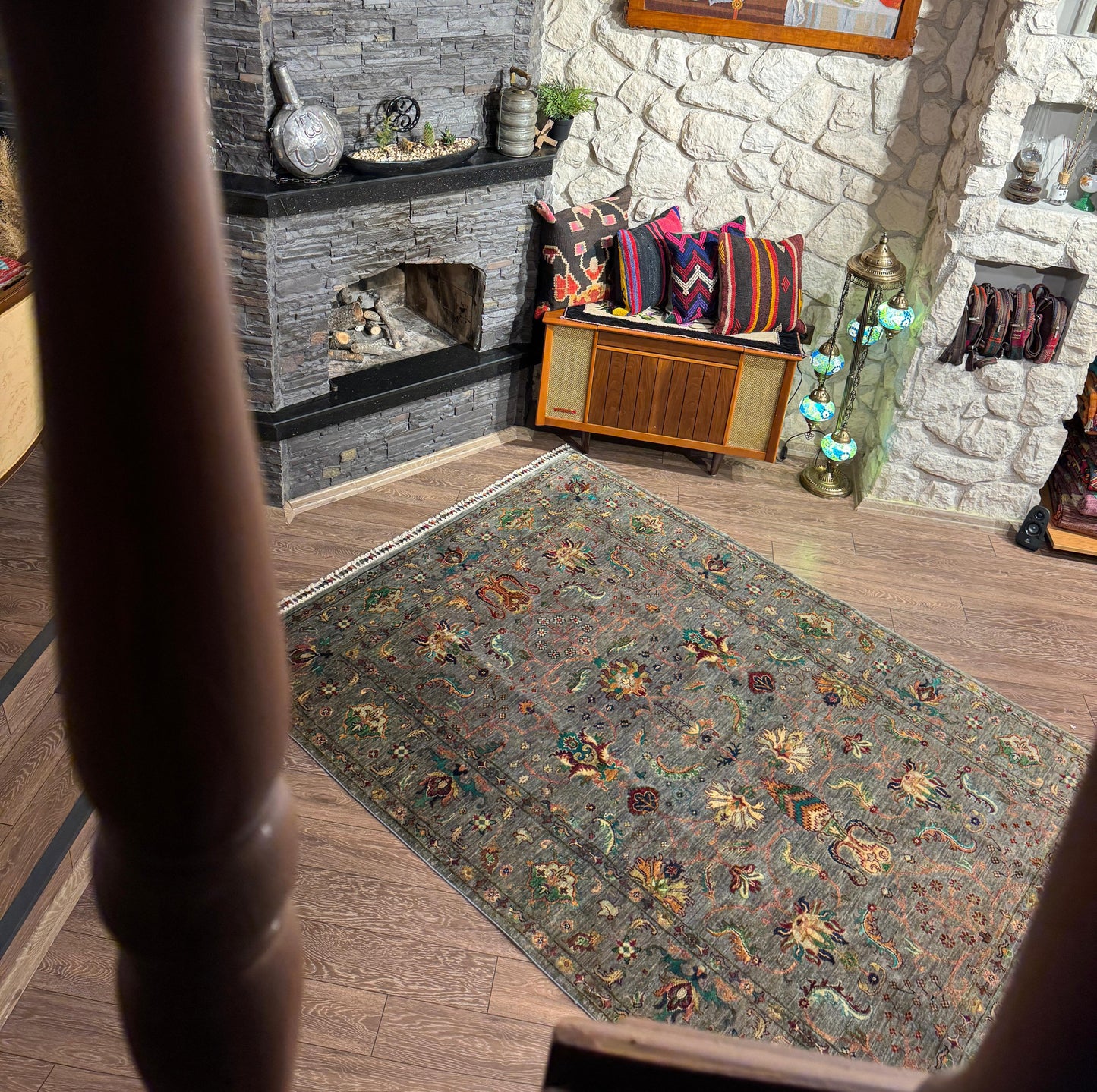 AFGHANISCHER SULTANI TEPPICH (Handgefertigtes Einzelstück)