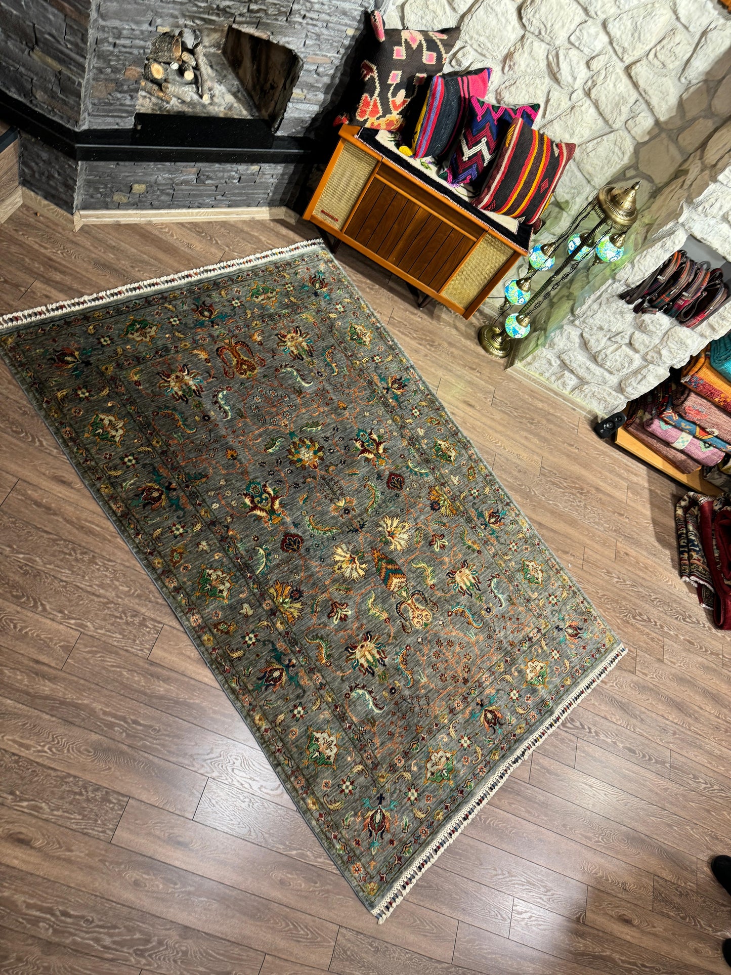 AFGHANISCHER SULTANI TEPPICH (Handgefertigtes Einzelstück)