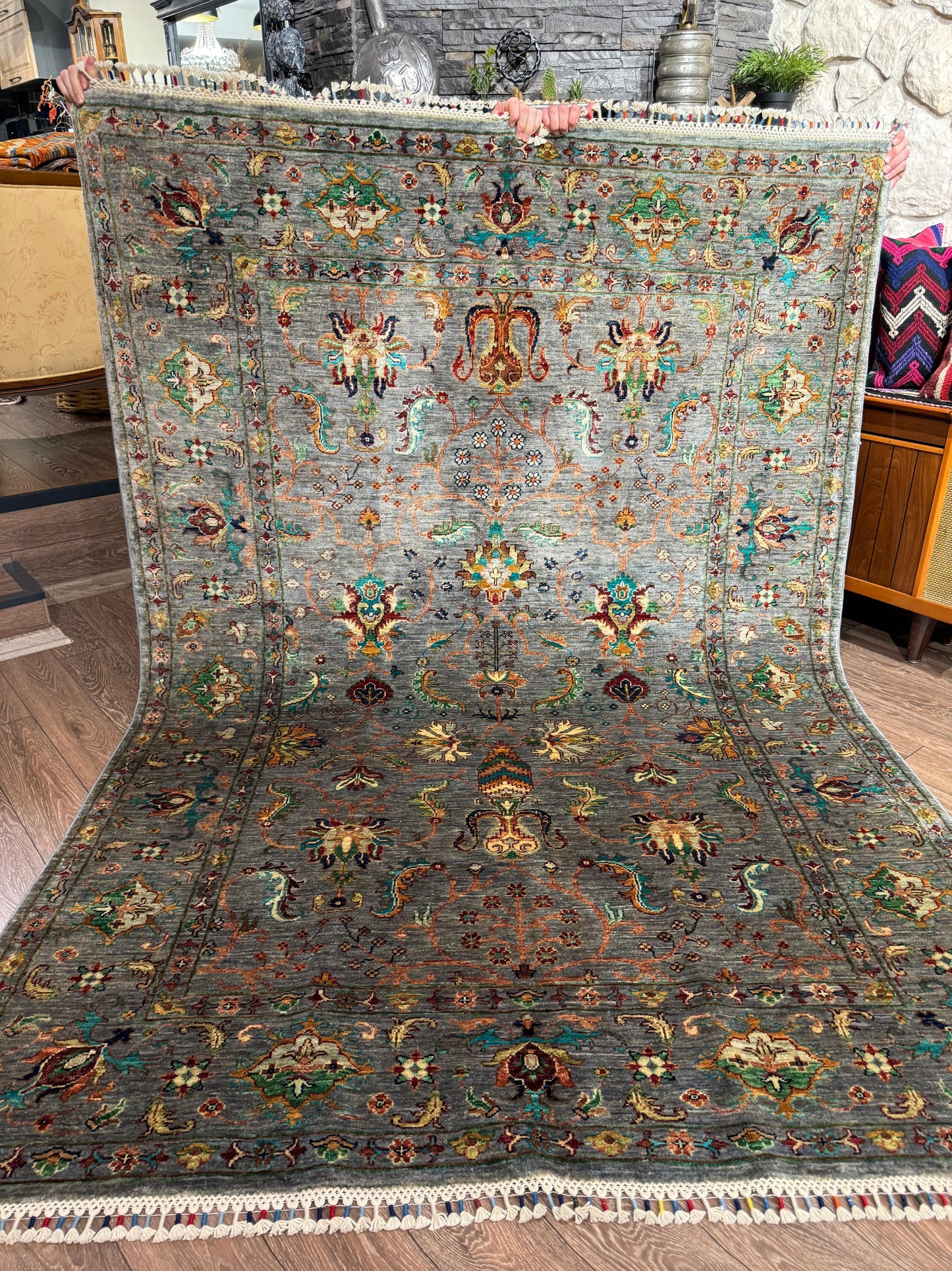 AFGHANISCHER SULTANI TEPPICH (Handgefertigtes Einzelstück)