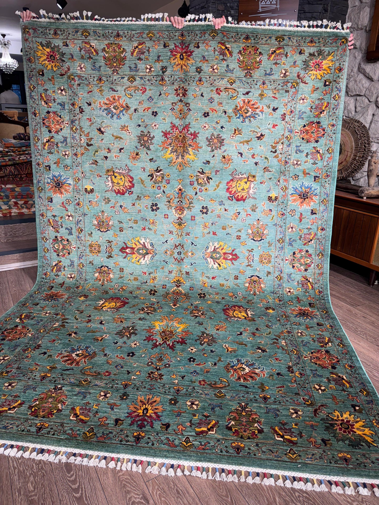 AFGHANISCHER VEHZI Teppich (Handgefertigtes Einzelstück)