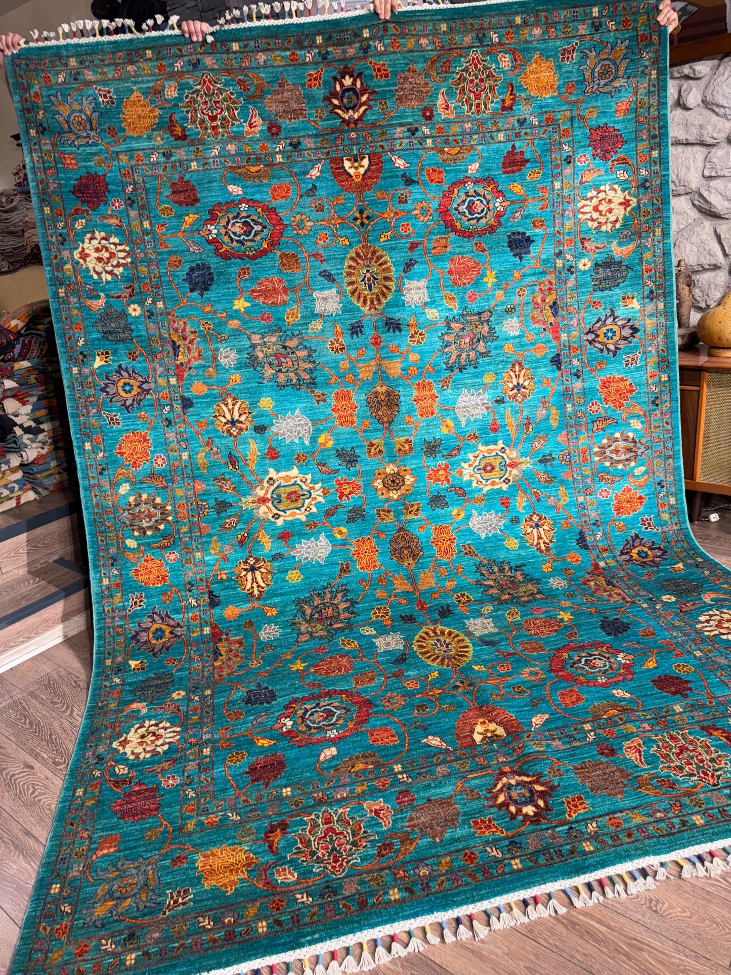 AFGHANISCHER MAVASI Teppich (Handgefertigtes Einzelstück)