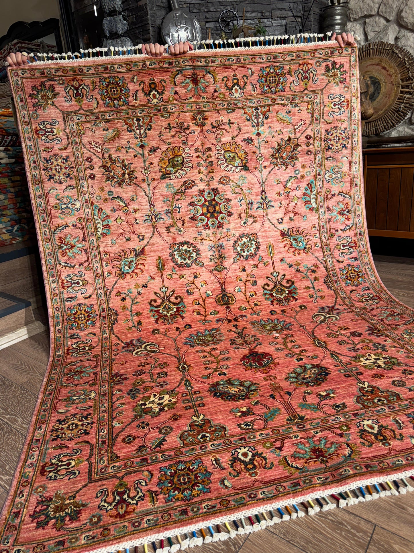 AFGHANISCHER KIRMIZI Teppich (Handgefertigtes Einzelstück)