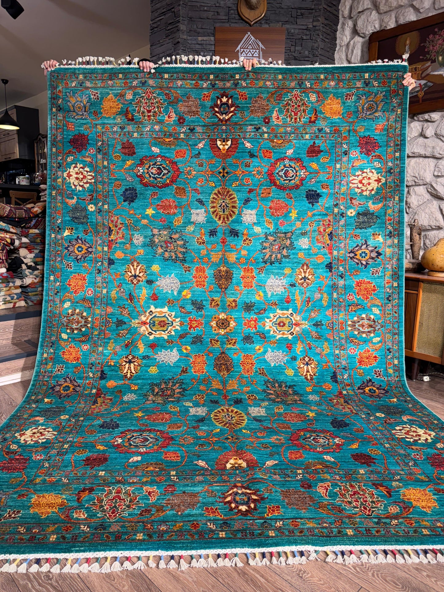 AFGHANISCHER MAVASI Teppich (Handgefertigtes Einzelstück)