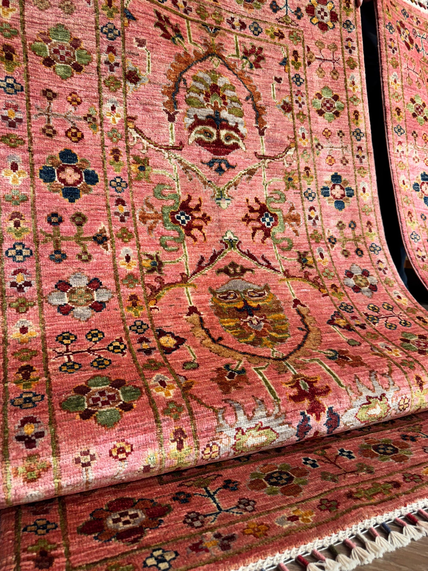 AFGHANISCHER SULTNAS Teppichläufer (Handgefertigte 2 stücke)