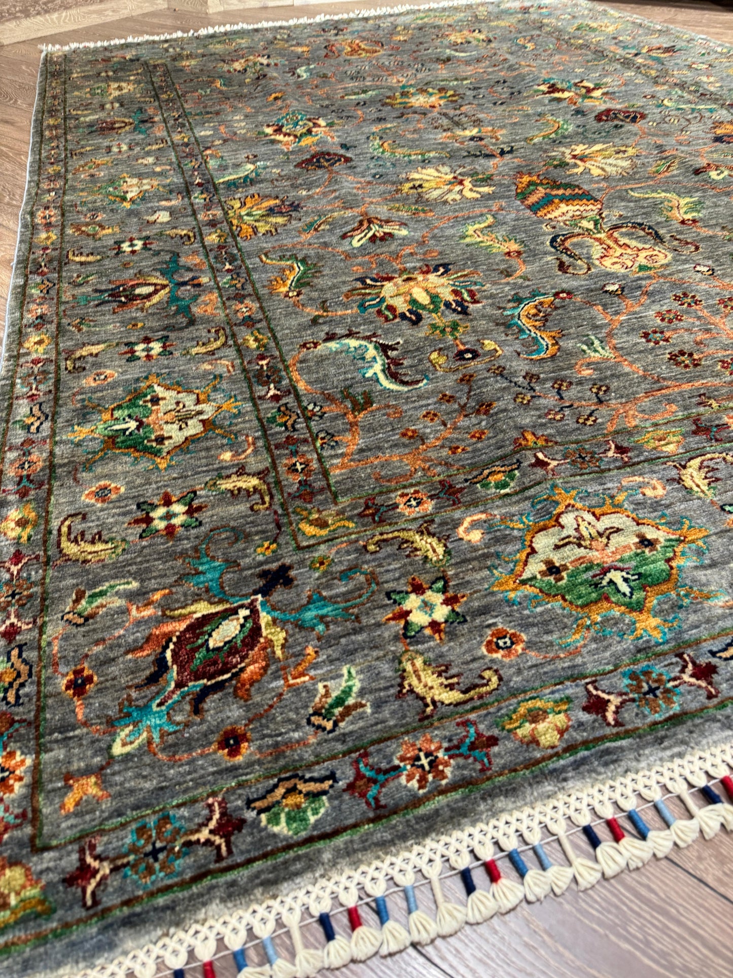 AFGHANISCHER VEZIRI Teppich (Handgefertigtes Einzelstück)