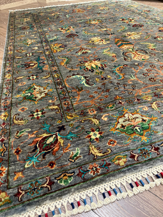 AFGHANISCHER VEZIRI Teppich (Handgefertigtes Einzelstück)