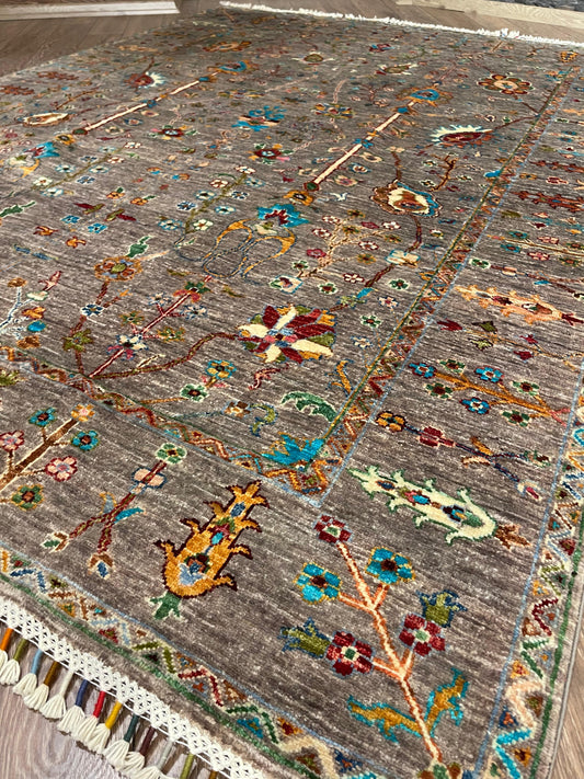 AFGHANISCHER MUZAV Teppich (Handgefertigtes Einzelstück)