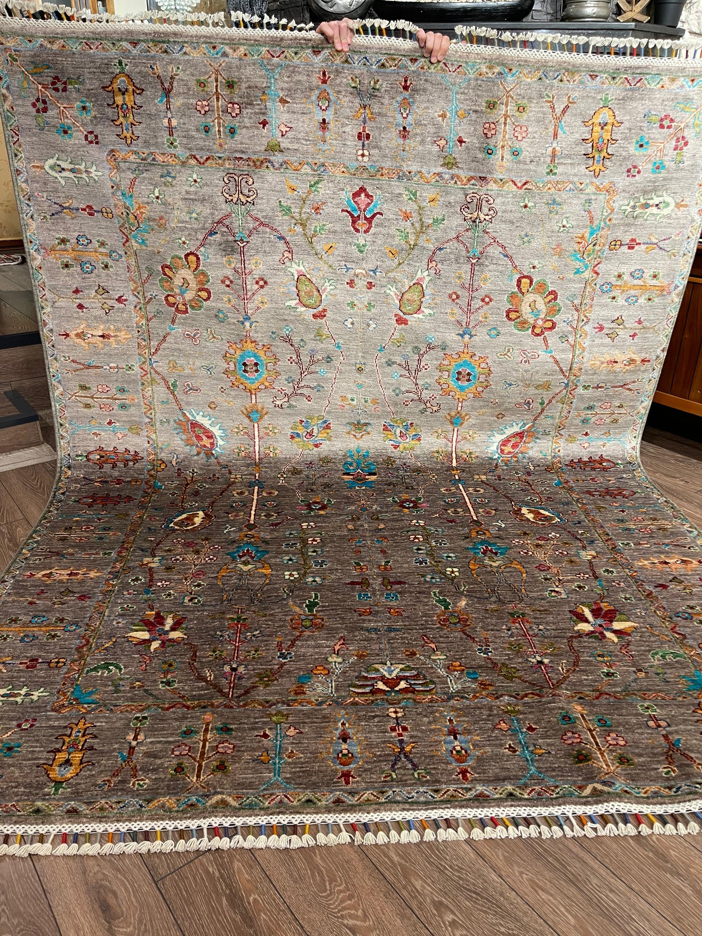 AFGHANISCHER MUZAV Teppich (Handgefertigtes Einzelstück)