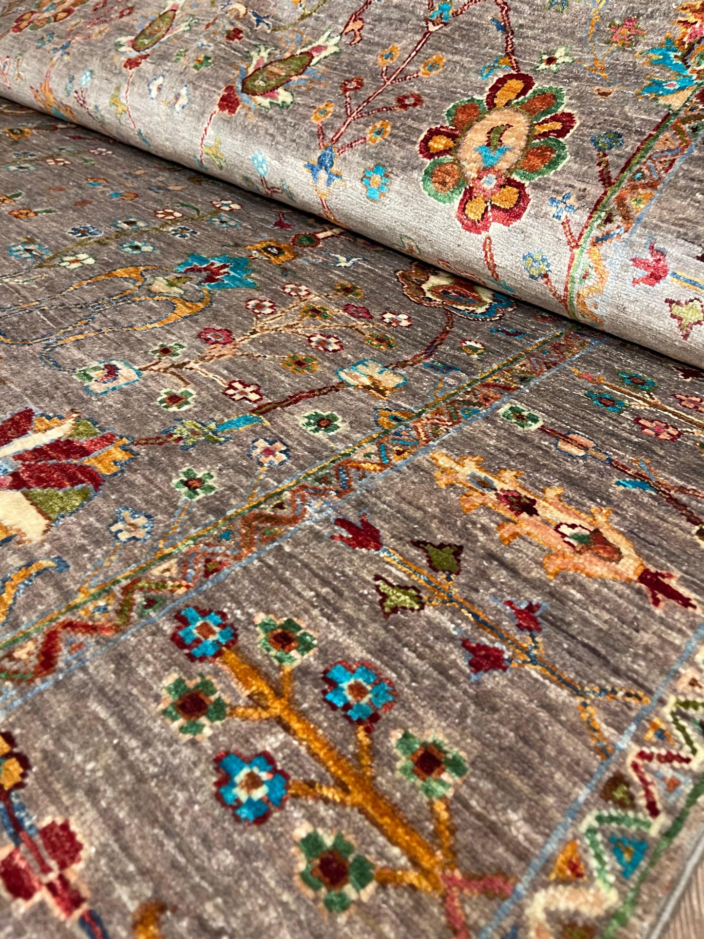 AFGHANISCHER MUZAV Teppich (Handgefertigtes Einzelstück)