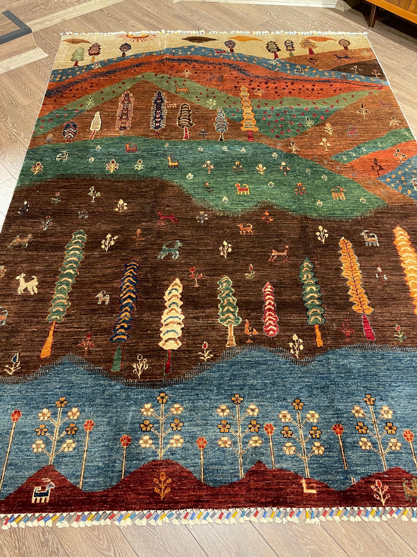 AFGHANISCHER AĞABI Teppich (Handgefertigtes Einzelstück)