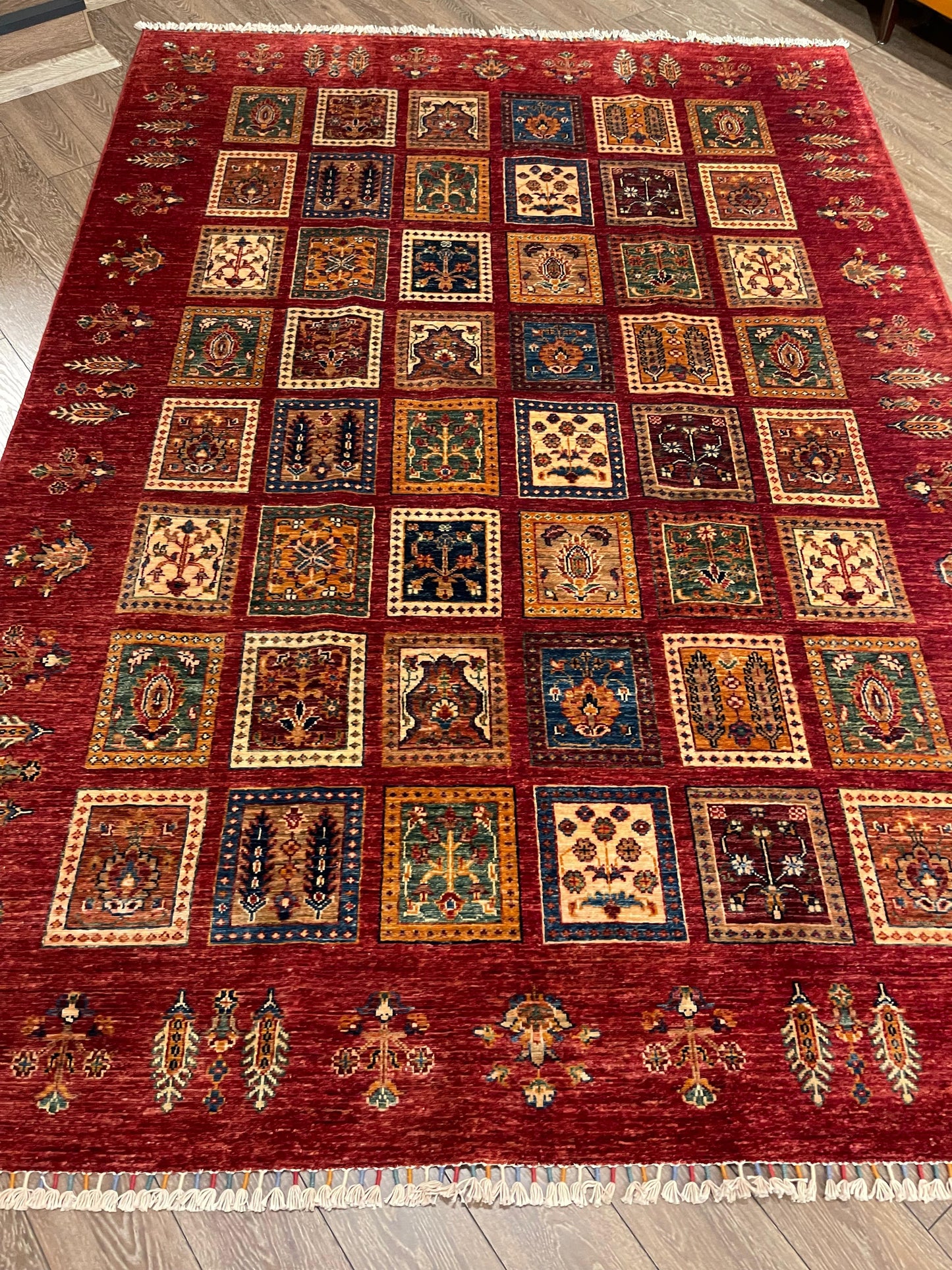 AFGHANISCHER BAHTİYARİ Teppich (Handgefertigtes Einzelstück)