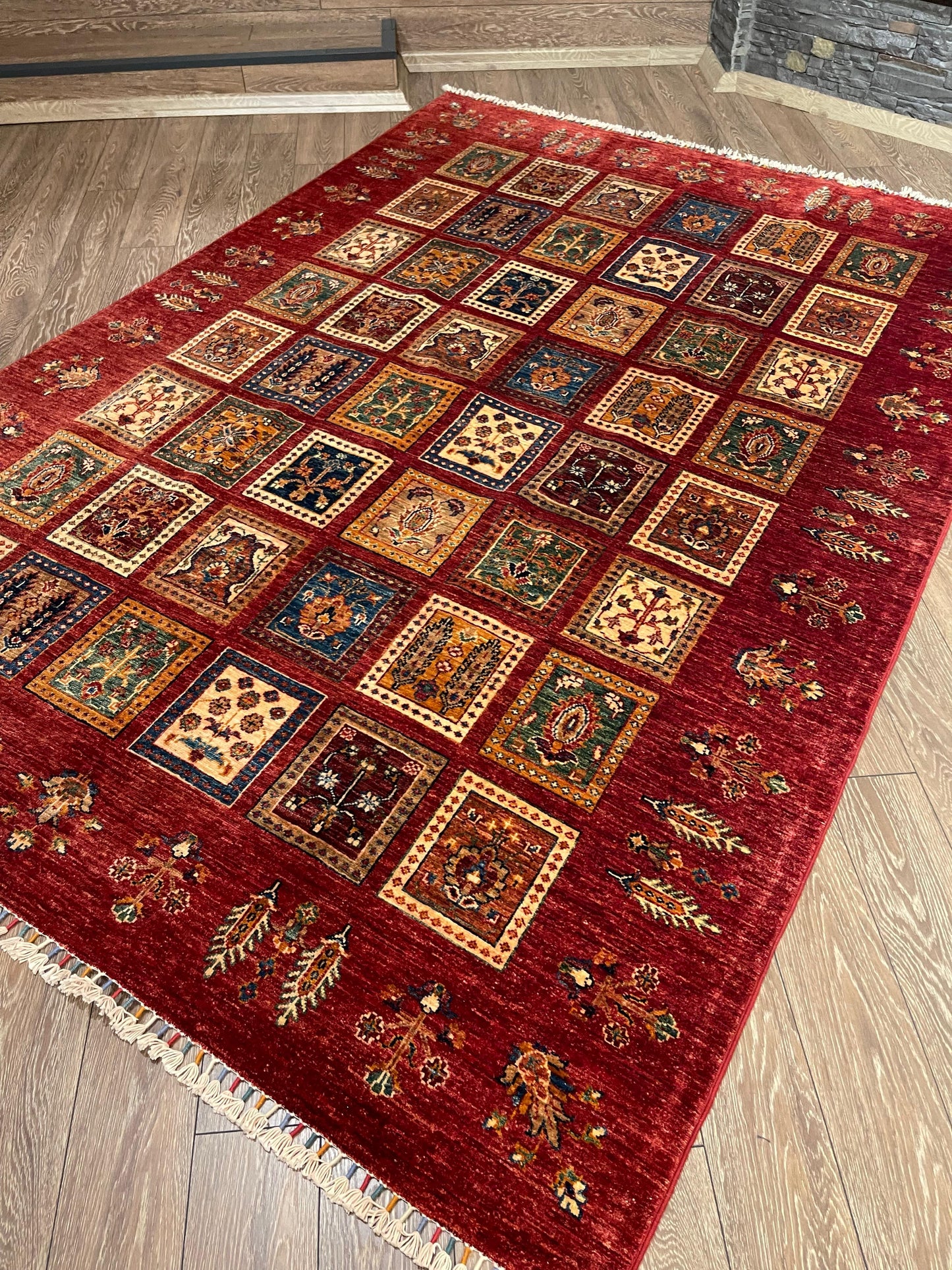 AFGHANISCHER BAHTİYARİ Teppich (Handgefertigtes Einzelstück)