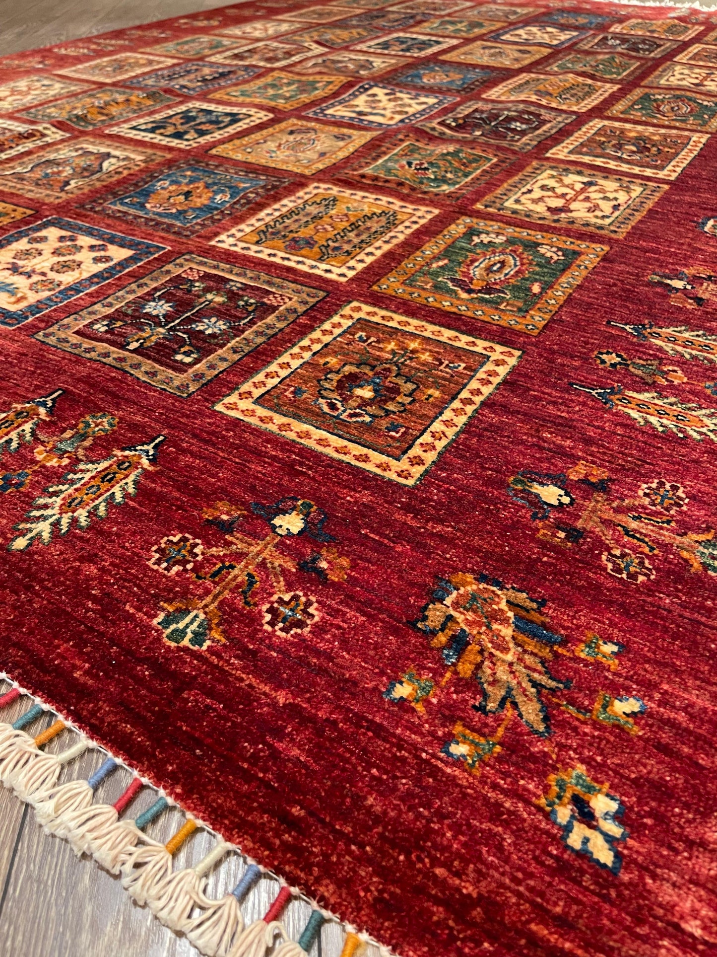 AFGHANISCHER BAHTİYARİ Teppich (Handgefertigtes Einzelstück)