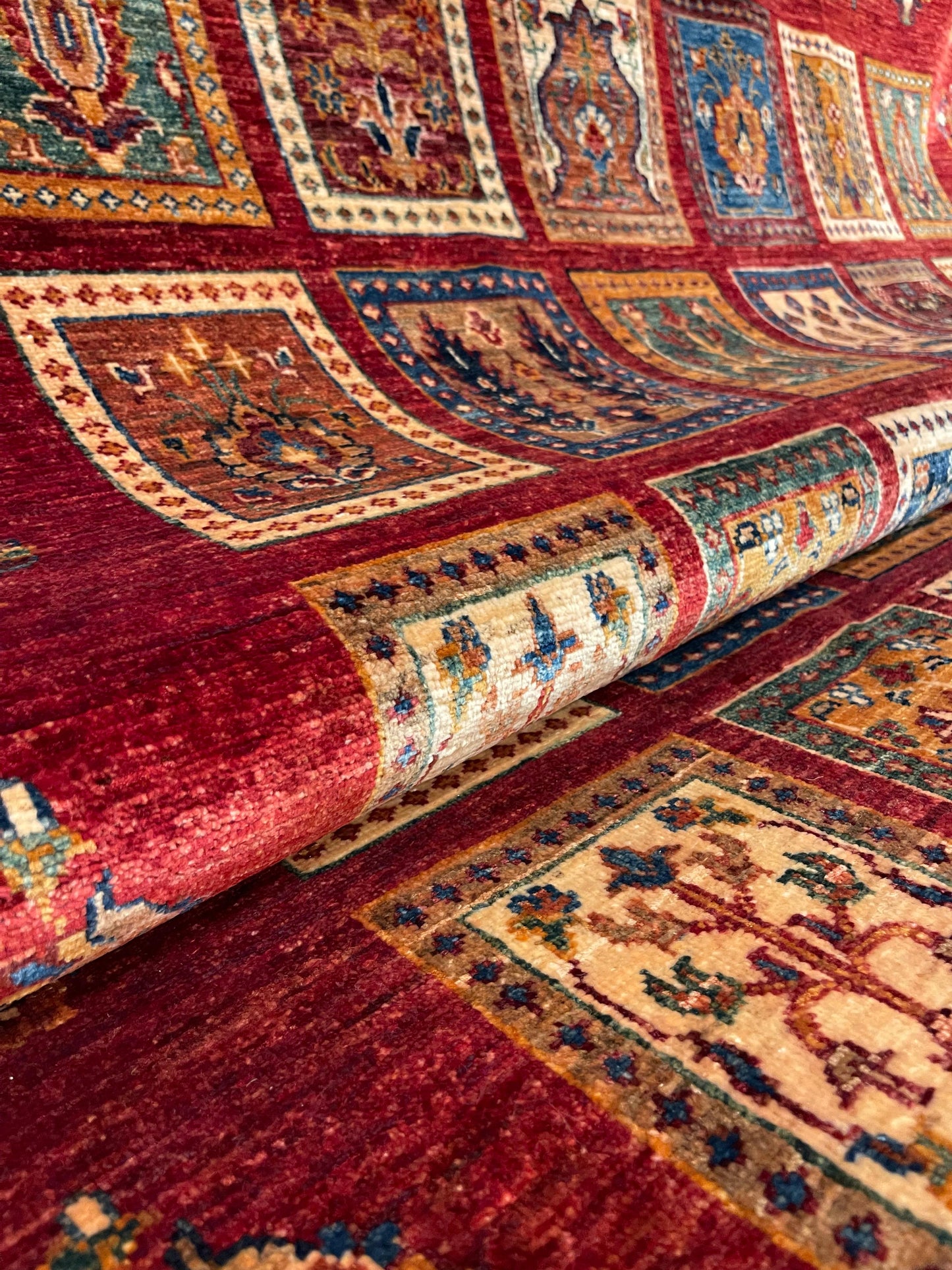 AFGHANISCHER BAHTİYARİ Teppich (Handgefertigtes Einzelstück)