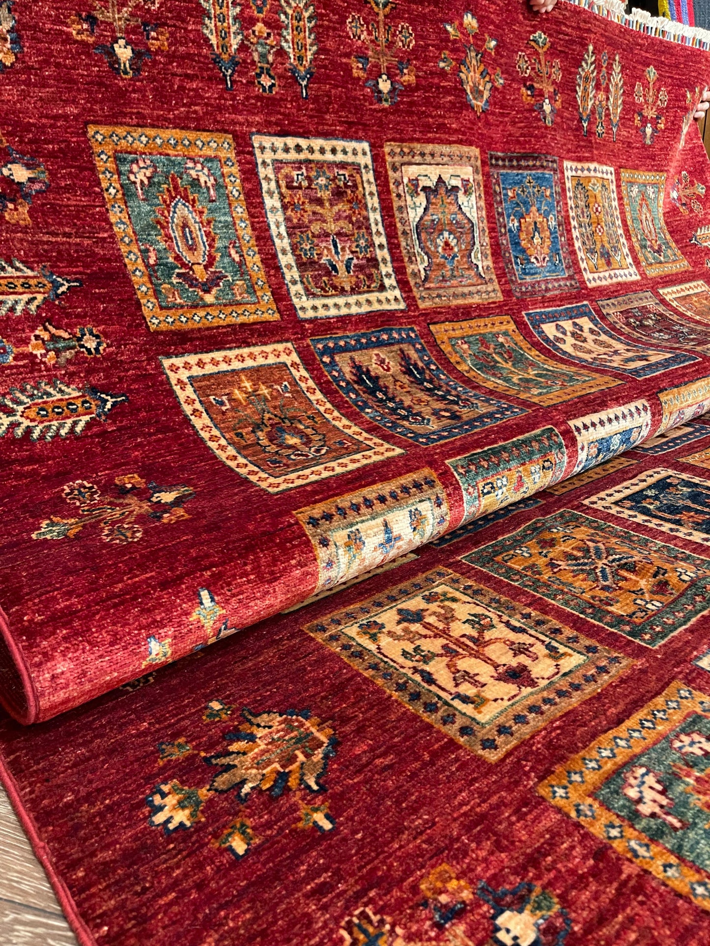 AFGHANISCHER BAHTİYARİ Teppich (Handgefertigtes Einzelstück)