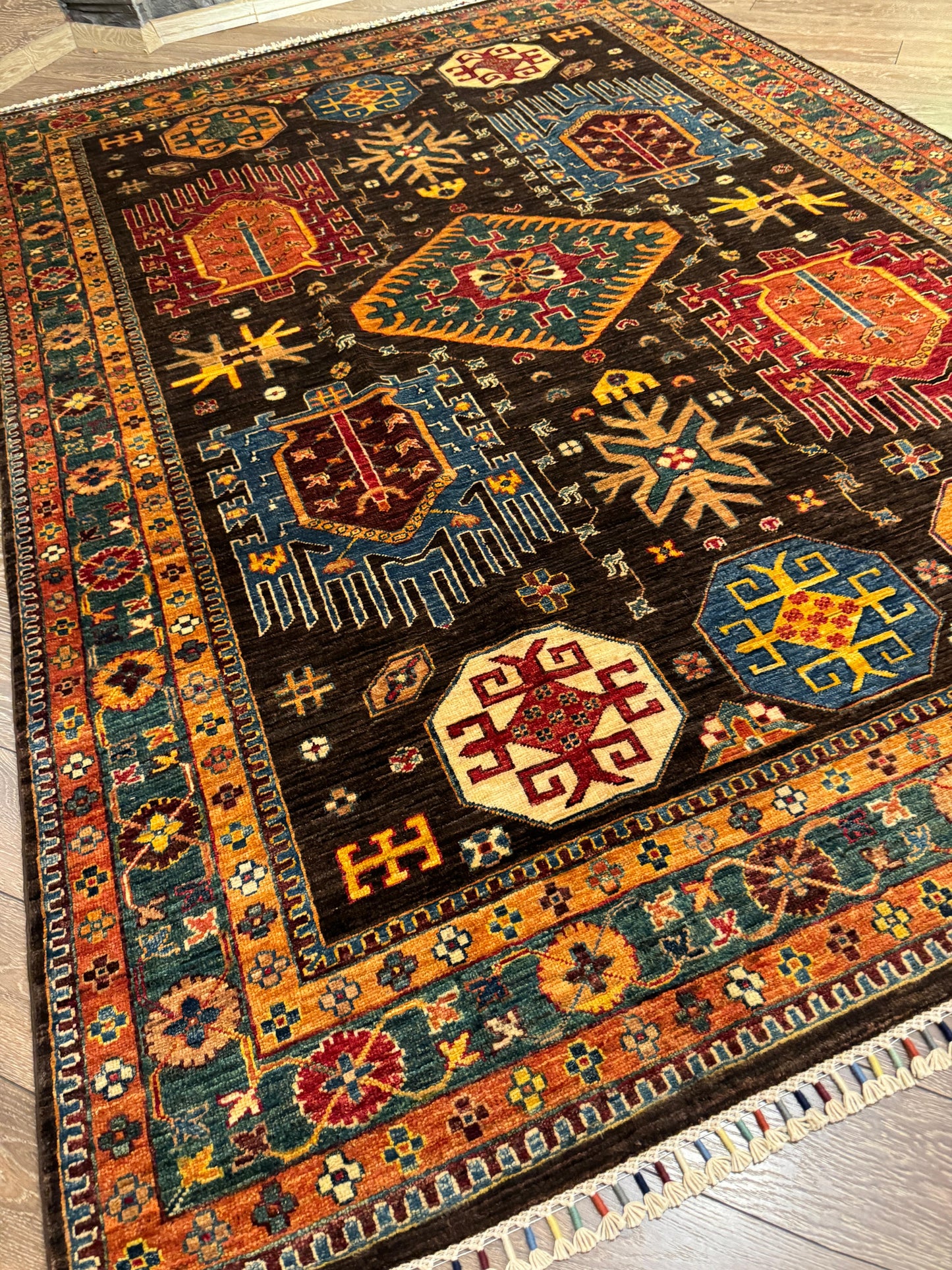 AFGHANISCHER MALKOC Teppich (Handgefertigtes Einzelstück)