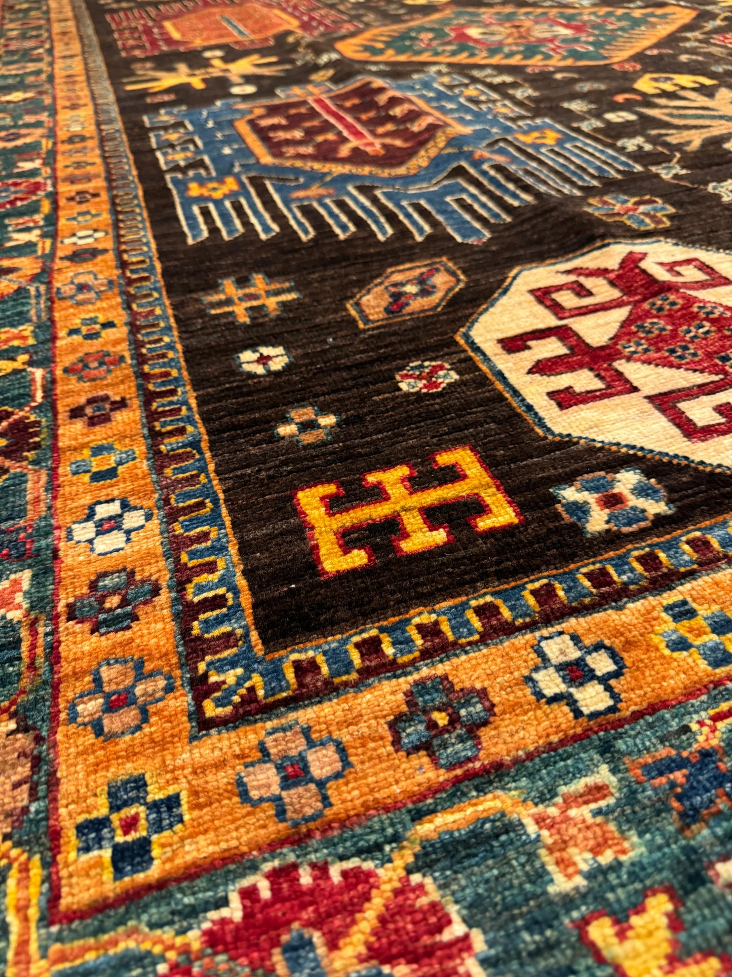 AFGHANISCHER MALKOC Teppich (Handgefertigtes Einzelstück)