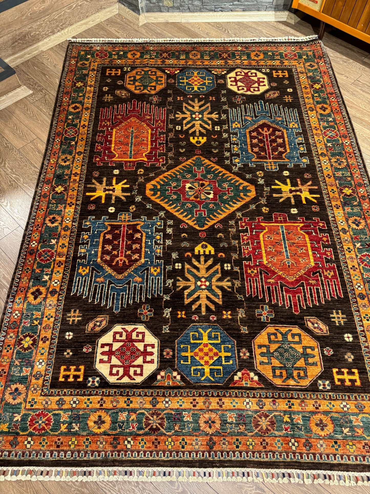 AFGHANISCHER MALKOC Teppich (Handgefertigtes Einzelstück)