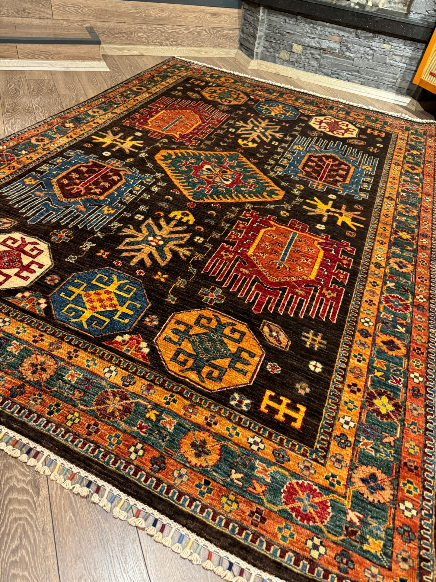 AFGHANISCHER MALKOC Teppich (Handgefertigtes Einzelstück)