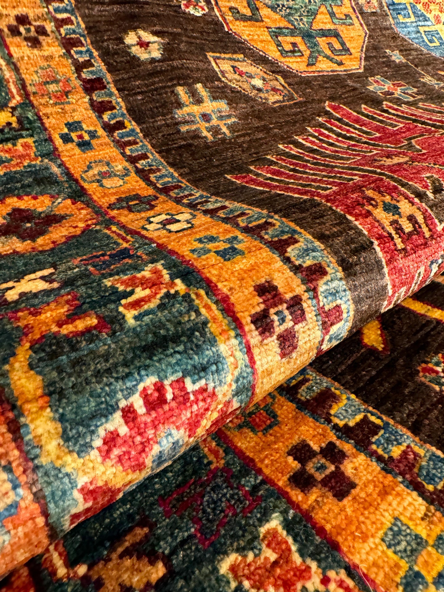 AFGHANISCHER MALKOC Teppich (Handgefertigtes Einzelstück)