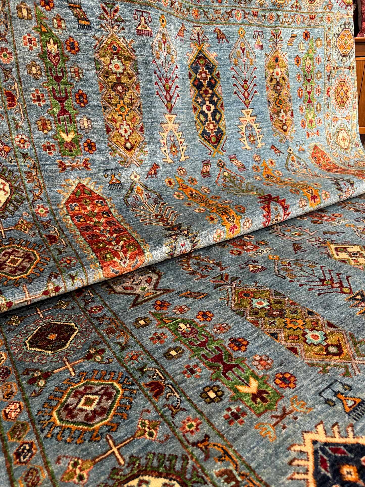 AFGHANISCHER MUNZIRI Teppich (Handgefertigtes Einzelstück)