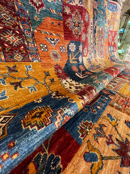 AFGHANISCHER VEZIRI Teppich (Handgefertigtes Einzelstück)