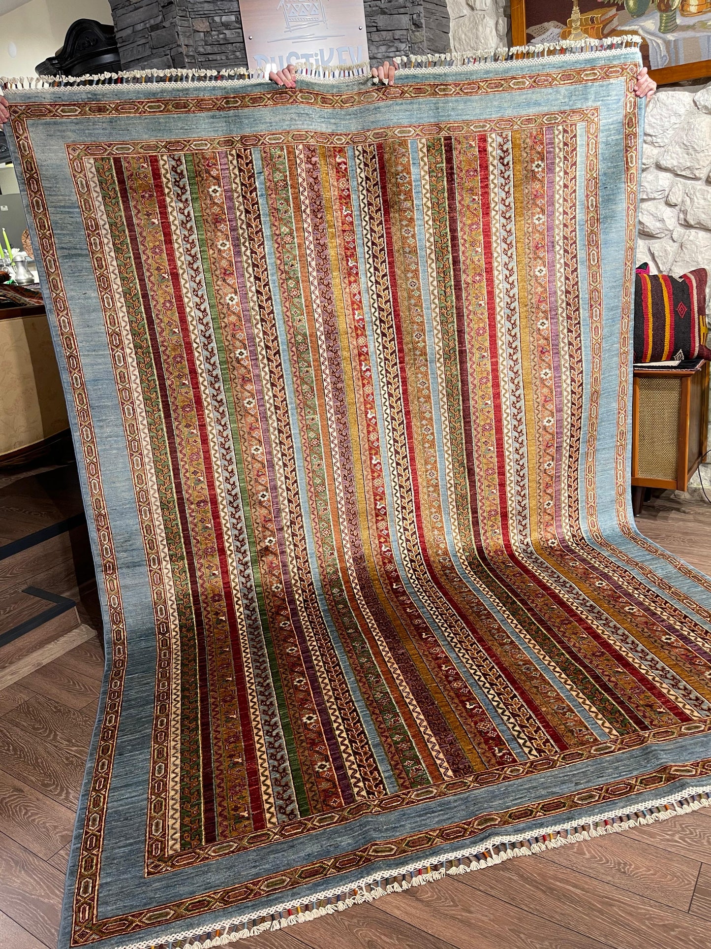 AFGHANISCHER ŞAL Teppich (Handgefertigt)