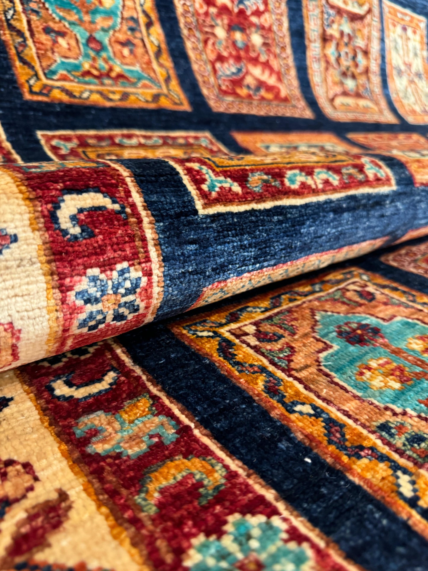 AFGHANISCHER BAHTİYARİ Teppich (Handgefertigtes Einzelstück)