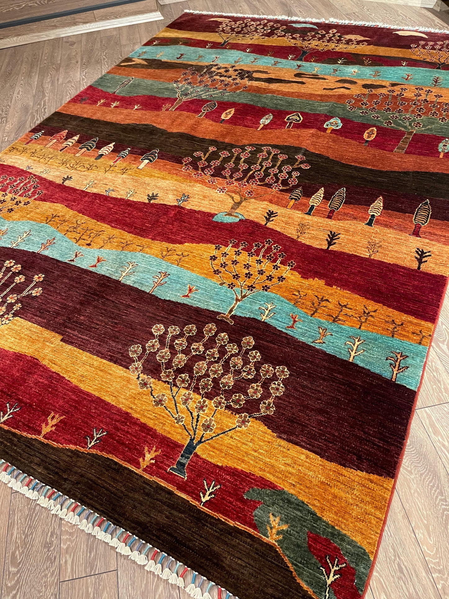 AFGHANISCHER KALKACİ Teppich (Handgefertigtes Einzelstück)