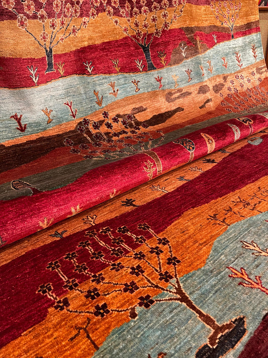 AFGHANISCHER KALKACİ Teppich (Handgefertigtes Einzelstück)