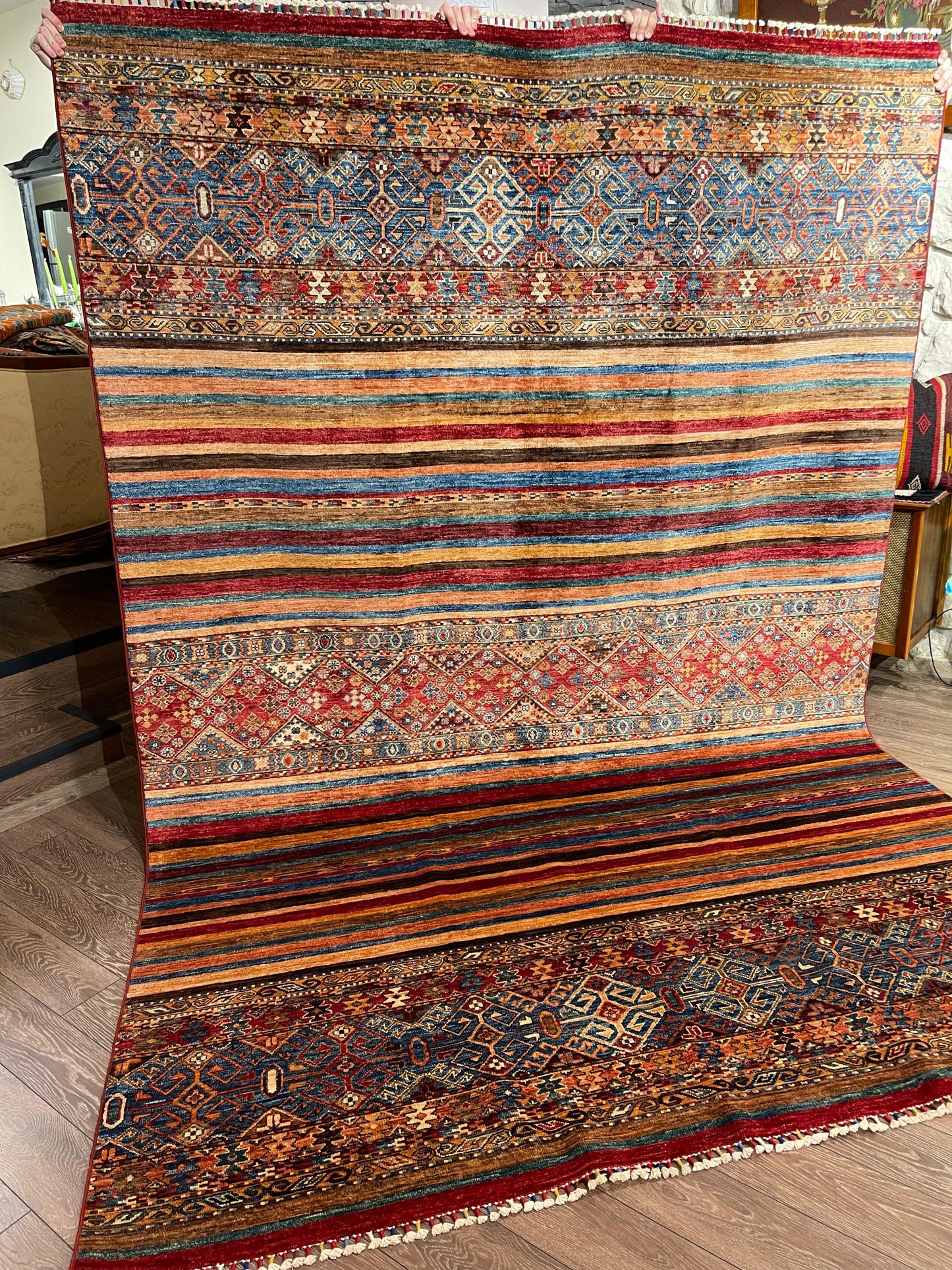 AFGHANISCHER ORJİN Teppich (Handgefertigtes Einzelstück)