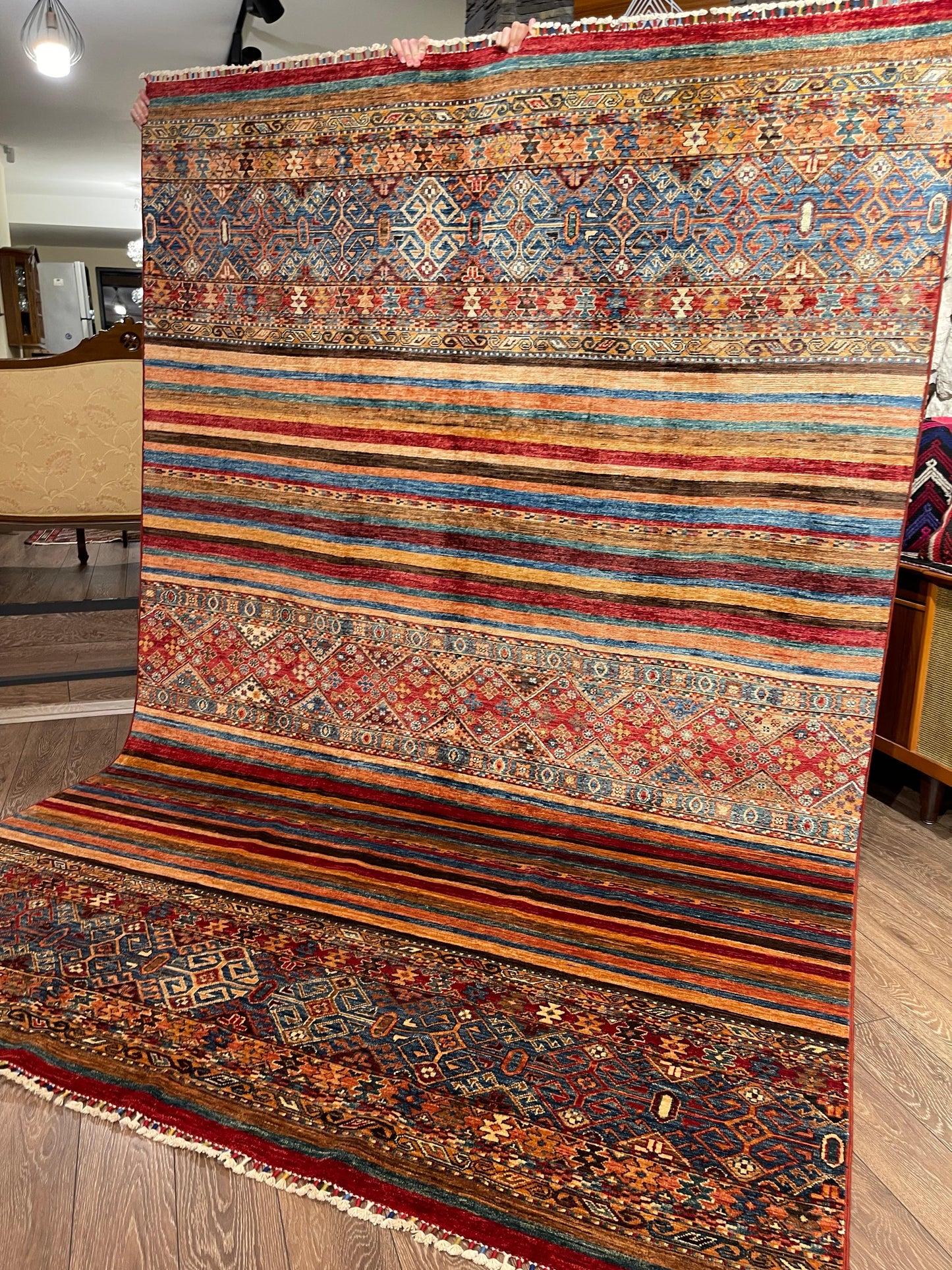 AFGHANISCHER ORJİN Teppich (Handgefertigtes Einzelstück)