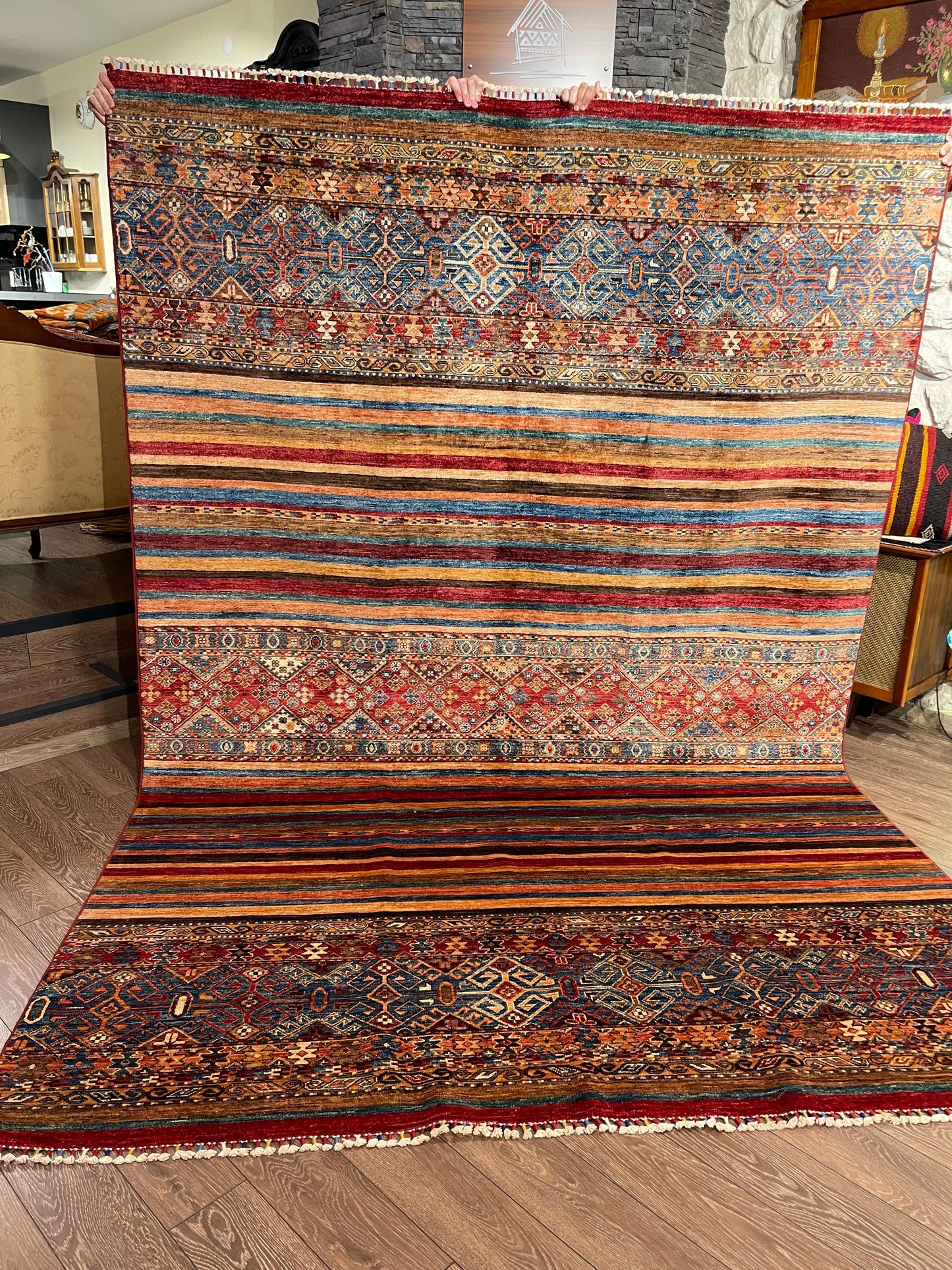 AFGHANISCHER ORJİN Teppich (Handgefertigtes Einzelstück)