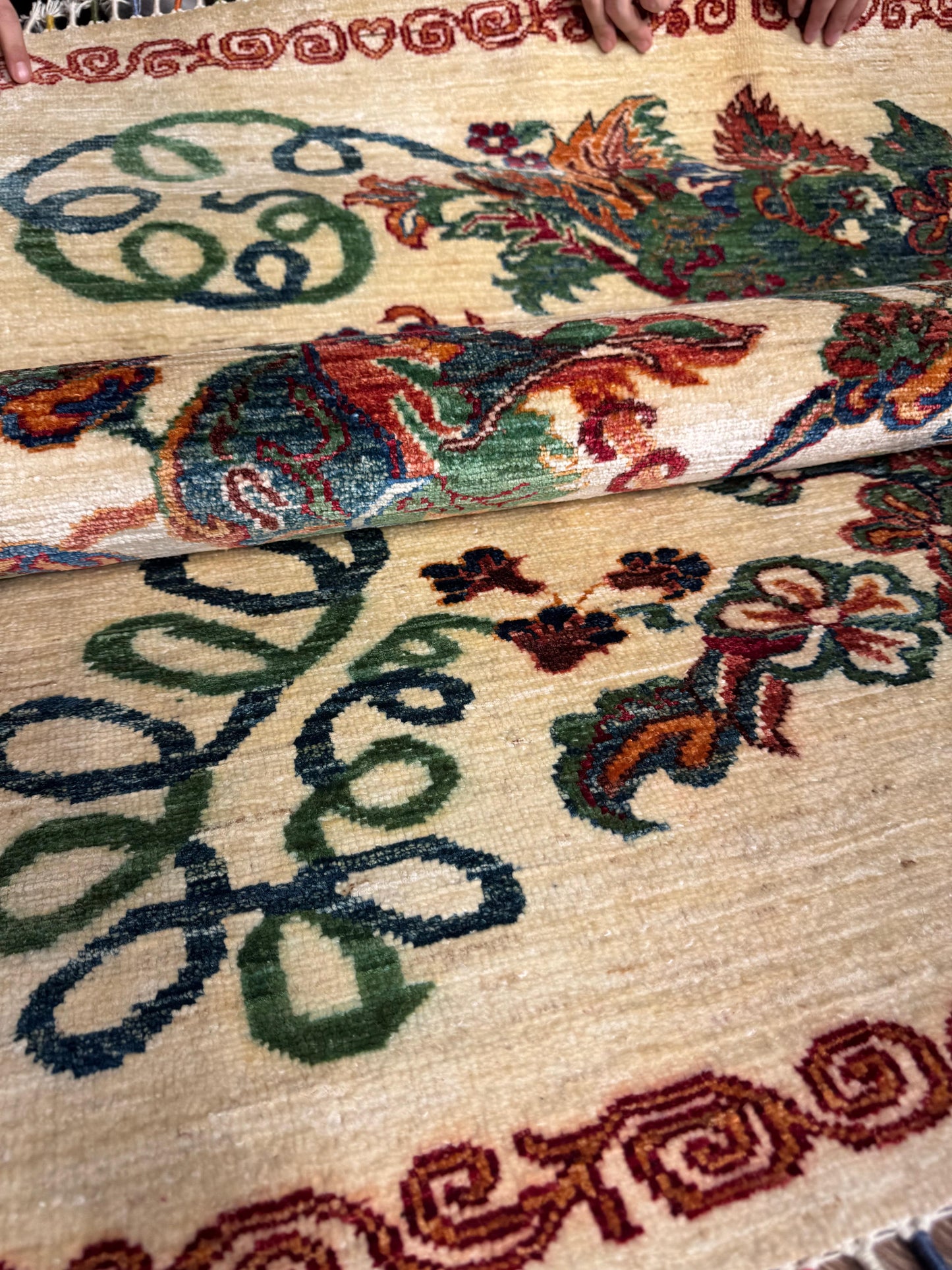 AFGHANISCHER KARABAĞ TEPPICH (Handgefertigtes Einzelstück)