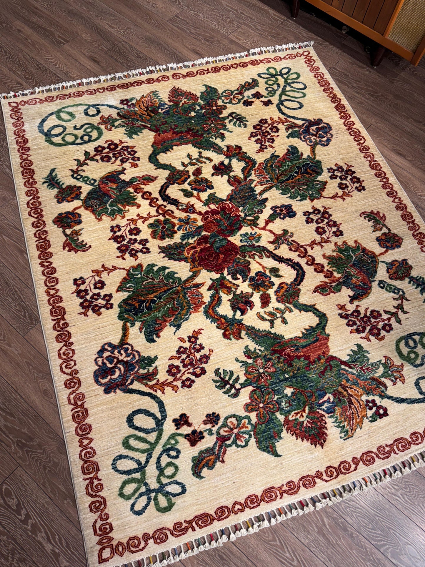 AFGHANISCHER KARABAĞ TEPPICH (Handgefertigtes Einzelstück)