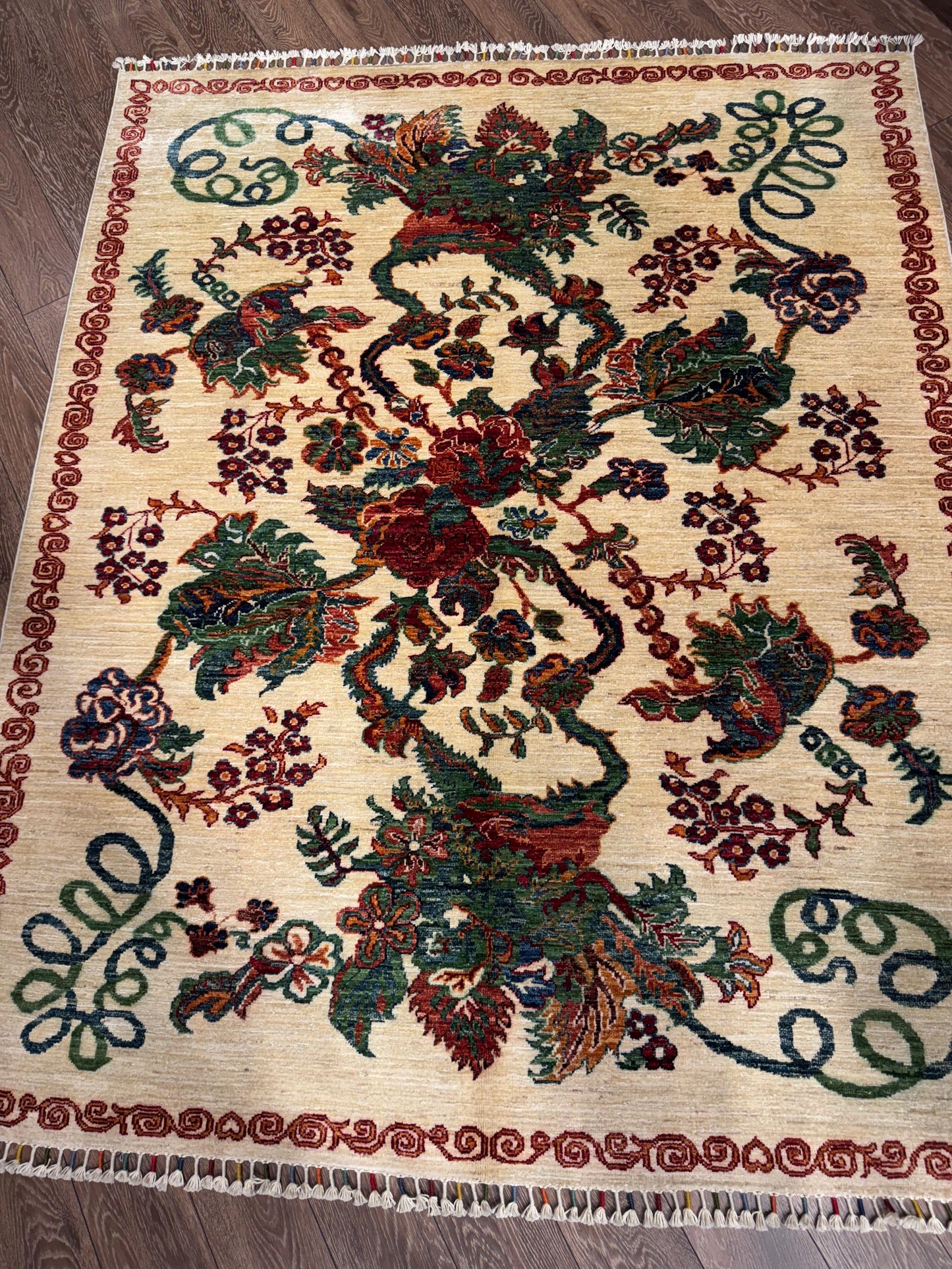 AFGHANISCHER KARABAĞ TEPPICH (Handgefertigtes Einzelstück)