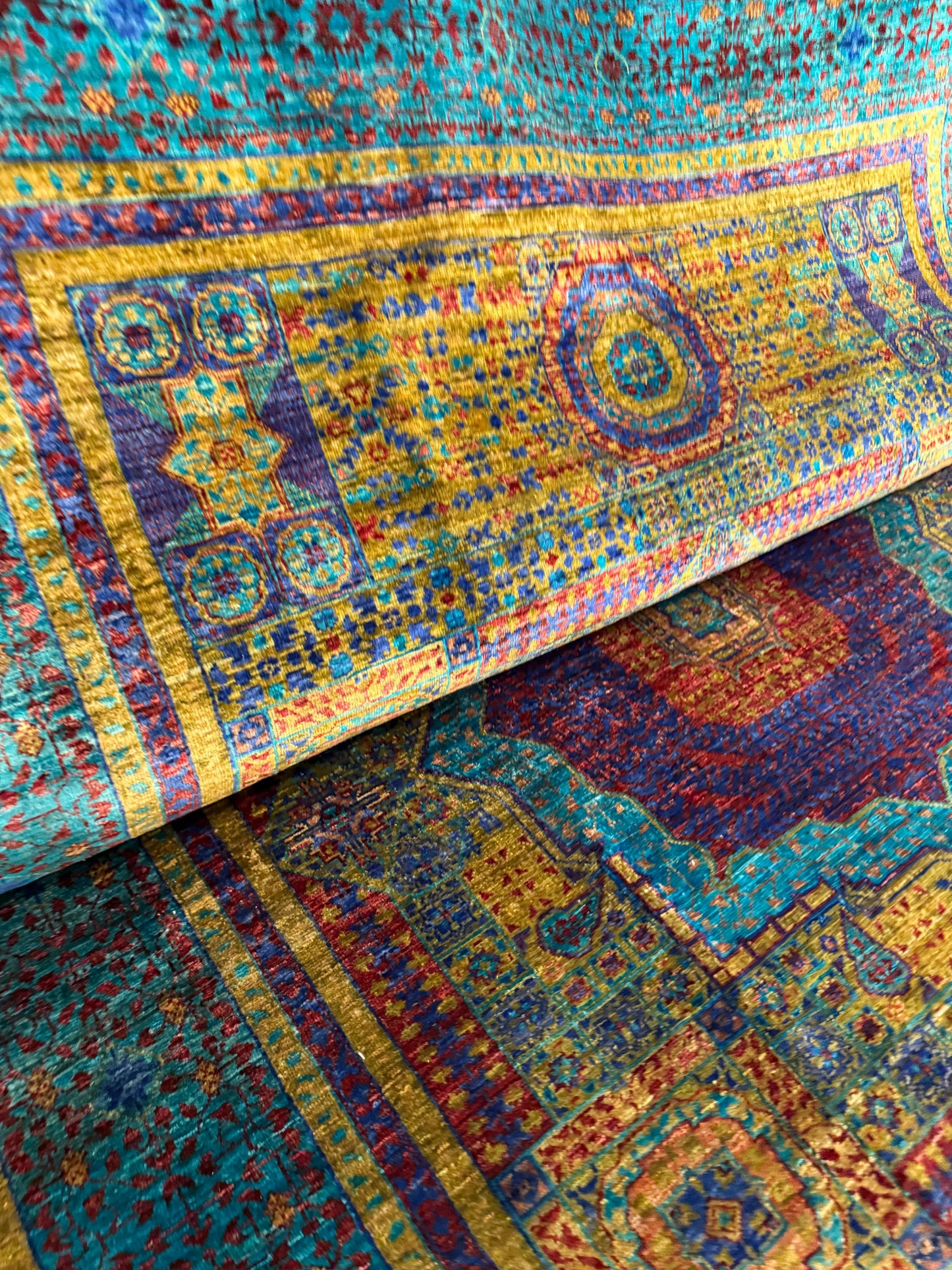 AFGHANISCHER MEMLÜK TEPPICH (Handgefertigtes Einzelstück)