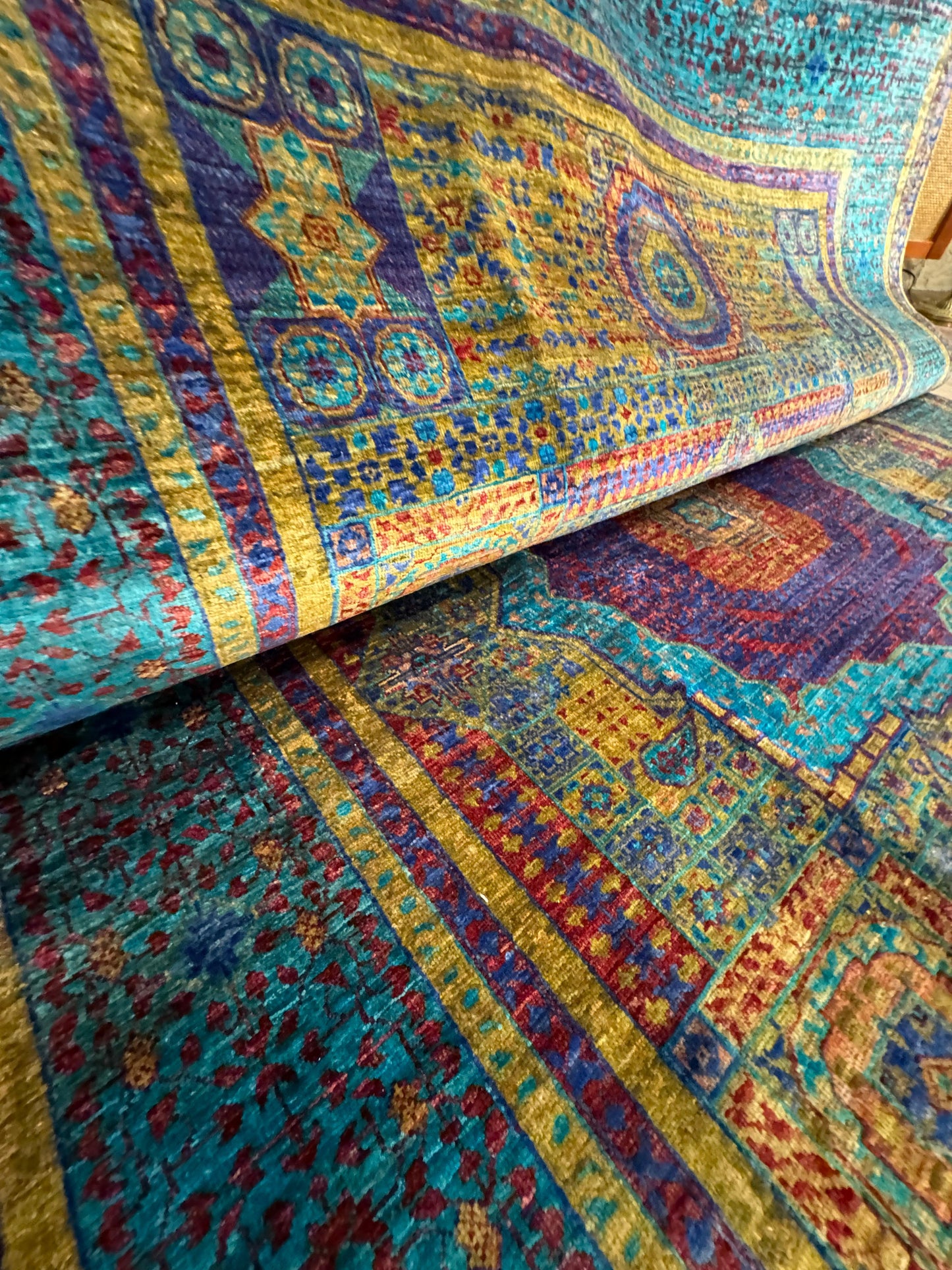 AFGHANISCHER MEMLÜK TEPPICH (Handgefertigtes Einzelstück)