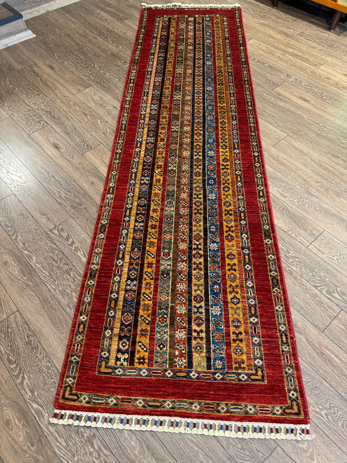 AFGHANISCHER ŞAL TEPPICHLÄUFER