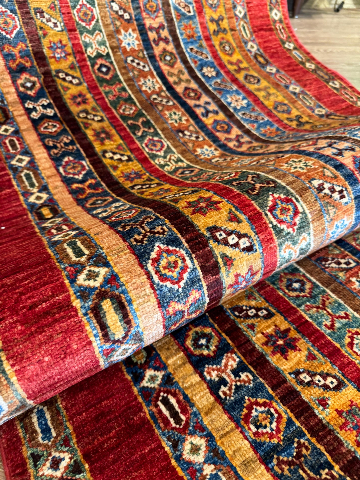 AFGHANISCHER ŞAL TEPPICHLÄUFER