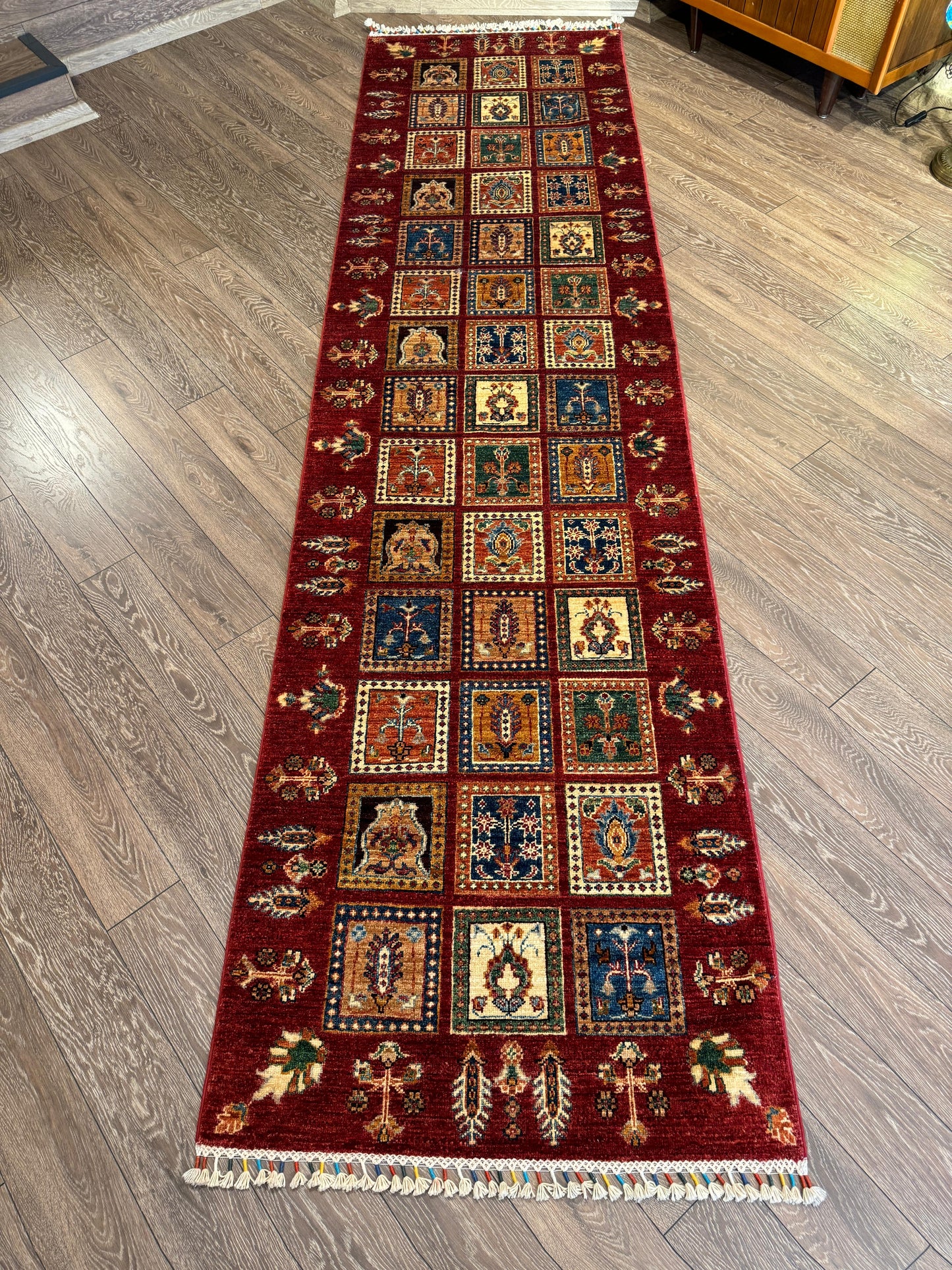 AFGHANISCHER BAHTİYARİ TEPPICHLÄUFER