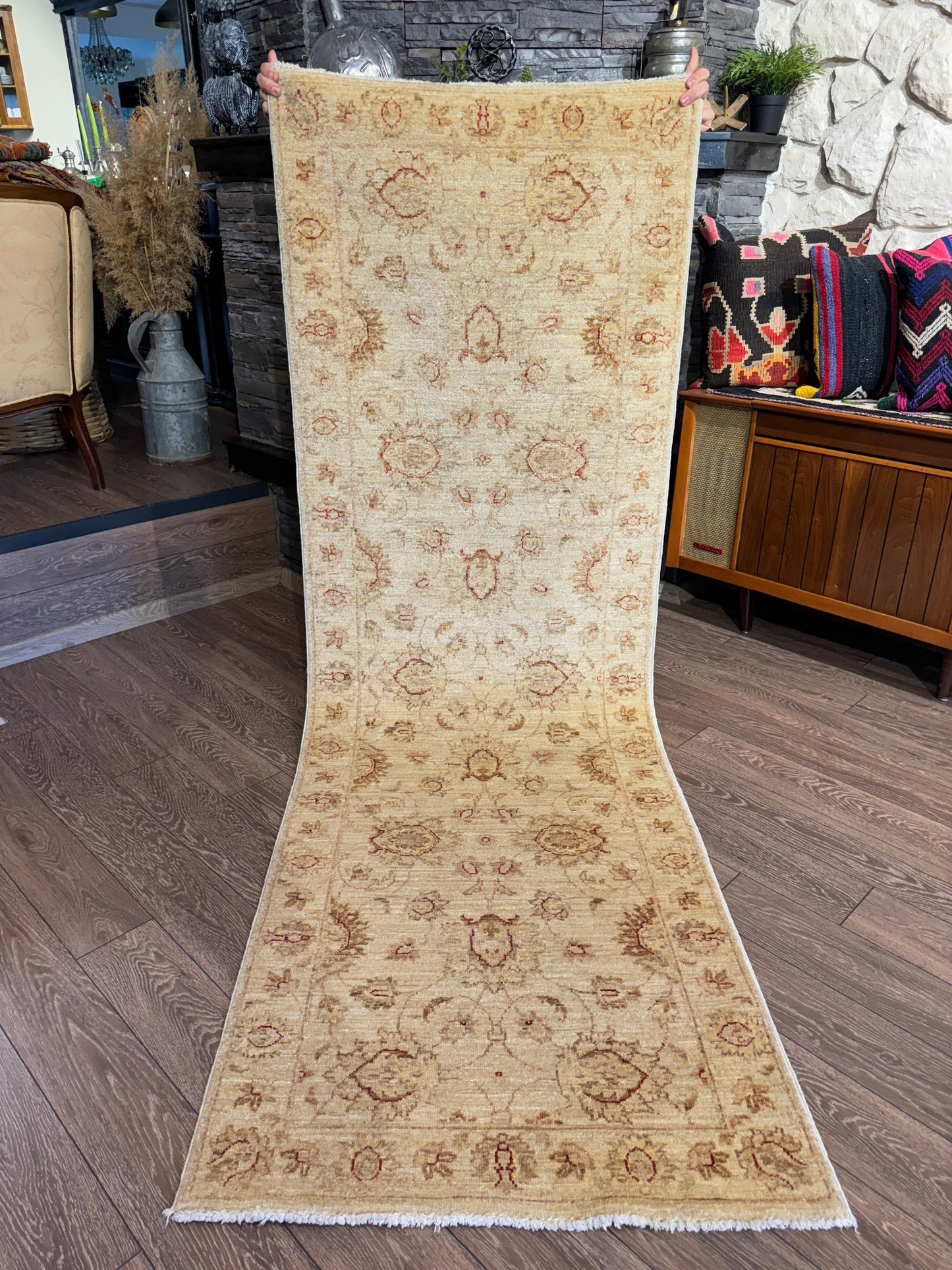 AFGHANISCHER UŞAK TEPPICHLÄUFER