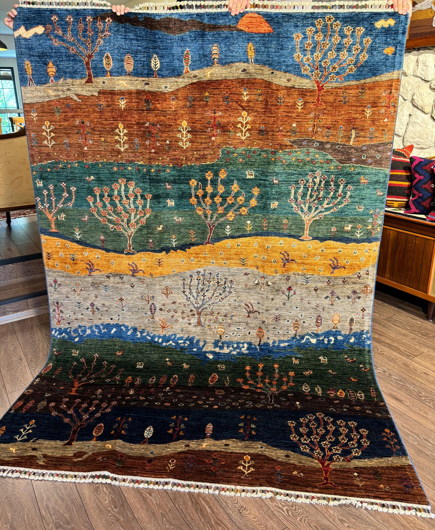 AFGHANISCHER HAYATI TEPPICH (Handgefertigtes Einzelstück)