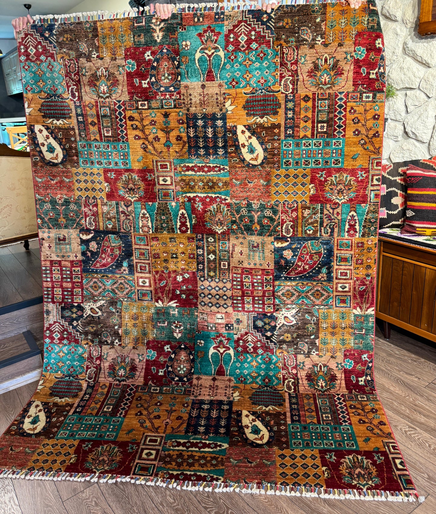 AFGHANISCHER KARRAT TEPPICH (einzigartige Handwerkskunst)